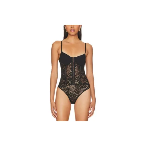 FREE PEOPLE Комбинезон Женский Черный