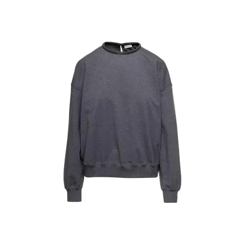 Brunello Cucinelli Серый Женские Свитшоты