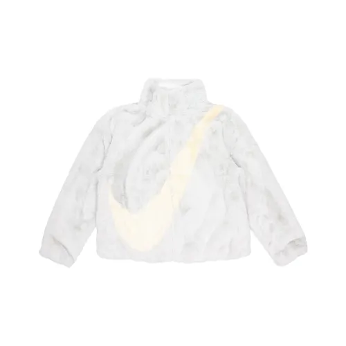 Nike Куртка Весна Женская Бежевая