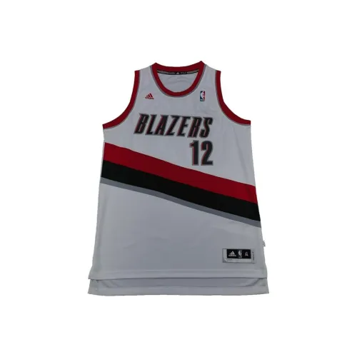 Adidas Баскетбольная Джерси Мужская Белая