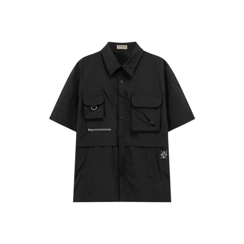 NO ONE ELSE Черные Женские Рубашки