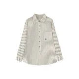 Льняная ткань, полосы