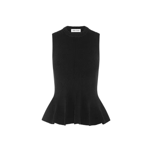 Anna Quan SS24 Трикотаж Женский Черный