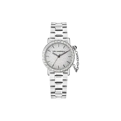 KARL LAGERFELD / Karl Lagerfeld Jeans Кварцевый механизм Женские часы 33 мм Черные