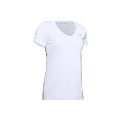 Under Armour Серебряные Женские Футболки