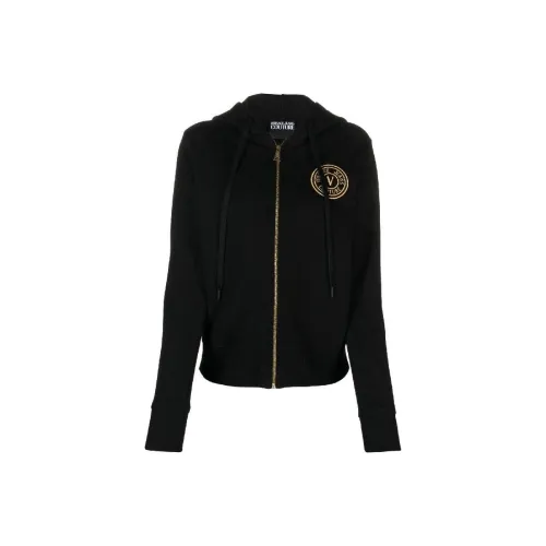 VERSACE JEANS COUTURE Черные Женские Свитшоты