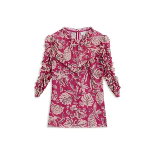 Ted Baker Ярко-розовые Женские Рубашки