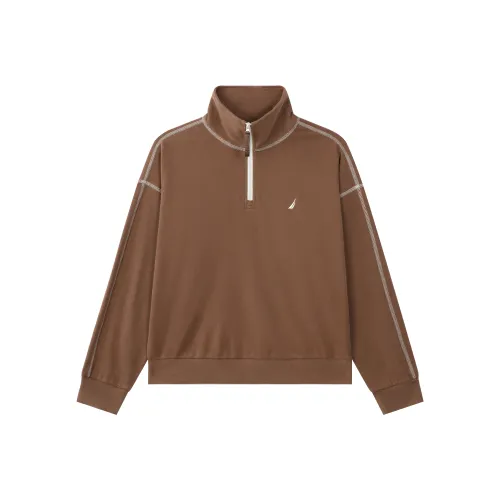 NAUTICA Толстовка Женская Медовый Коричневый