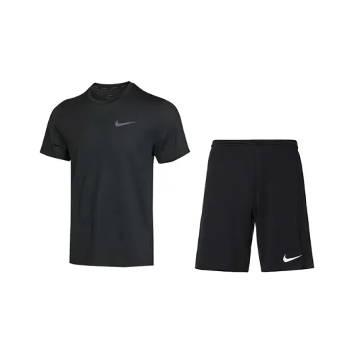 Nike Pro Dri Fit Повседневная Спортивная Одежда Мужская Черная
