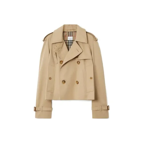 Burberry FW23 Куртки и Пальто Женские Хаки