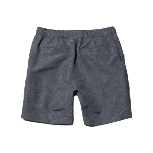 UNIQLO Повседневные шорты унисекс свинцово-серого цвета