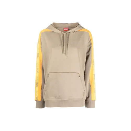 DIESEL Толстовка Женская Песочно-Бежевая