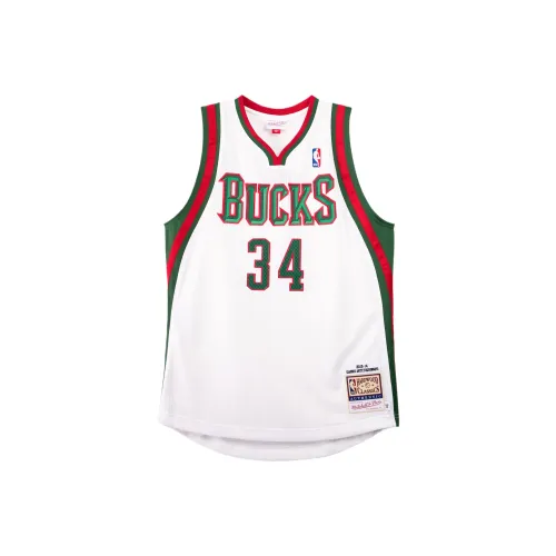 MITCHELL NESS SS23 Giannis Antetokounmpo HWC Баскетбольная Джерси Унисекс Белый