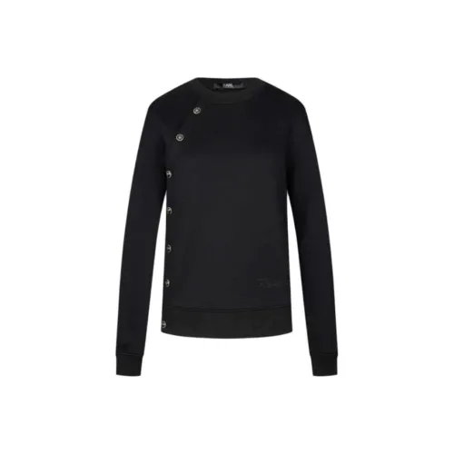 KARL LAGERFELD / Karl Lagerfeld Jeans Черные Женские Толстовки