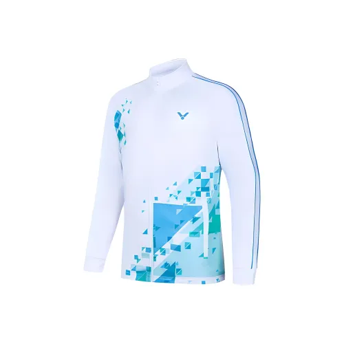 VICTOR Бадминтон Джерси Унисекс Отбеленный