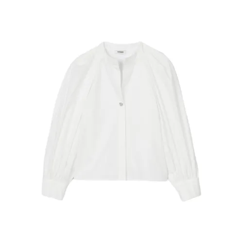 SANDRO Белые Женские Рубашки