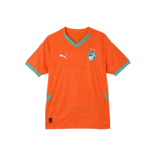 PUMA Домашняя футболка REPLICA FIF Футбол Джерси Мужская Оранжевая