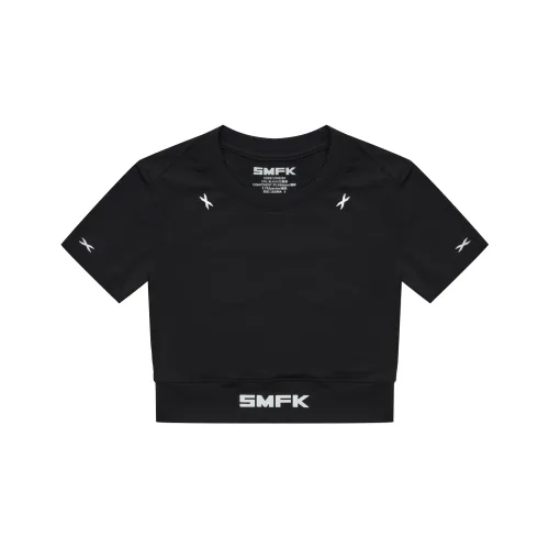SMFK T-Shirt Женская Графитовый Черный