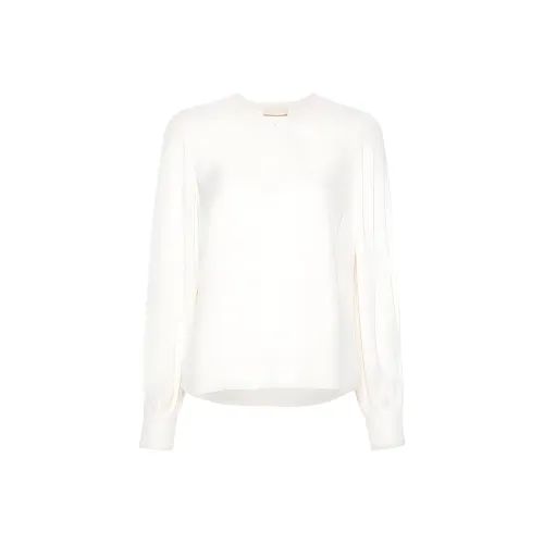 Ulla Johnson SS24 Рубашка Женская Молочно-белая