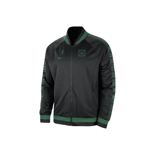 NBA Boston Celtics Nike Courtside Tracksuit Повседневная Спортивная Одежда Мужская Черная