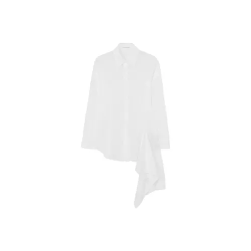 Yohji Yamamoto Белые Женские Рубашки