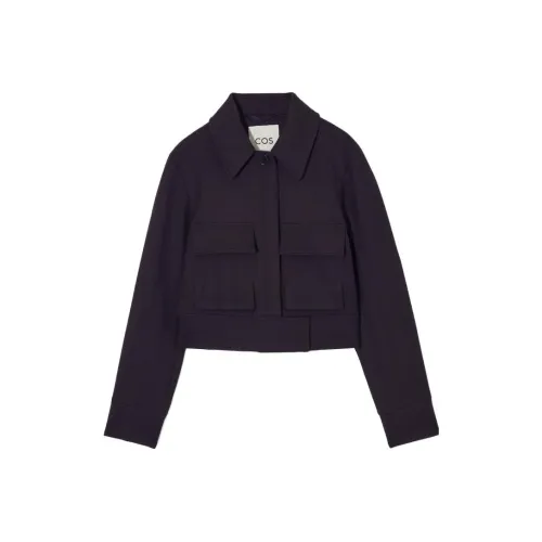 COS Темно-синие Женские Куртки