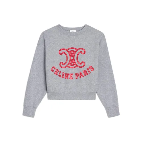 CELINE Серый Женские Свитшоты