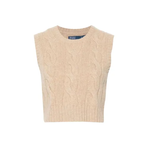 Polo Ralph Lauren SS24 Трикотаж Женский Светлый Бежевый