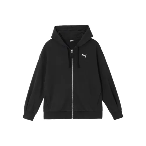 PUMA Толстовка Черная Женская Куртка