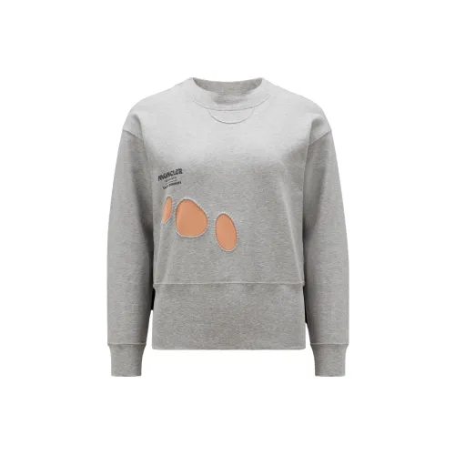 Moncler x Salehe Bembury Co Branded SERIES Серый Женские Свитшоты