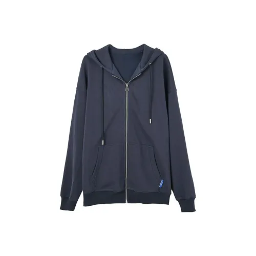 YITOUAGUA Темно-синий синий женский свитшот