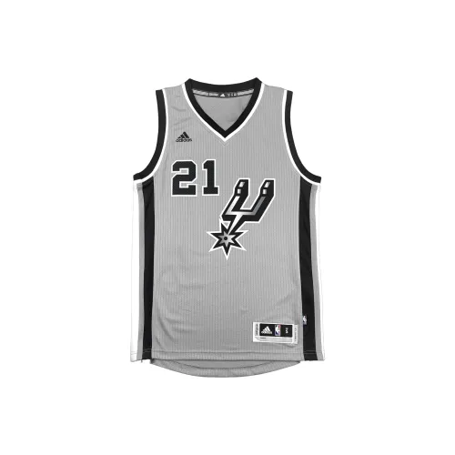 Adidas Баскетбольная Джерси Унисекс Серого цвета