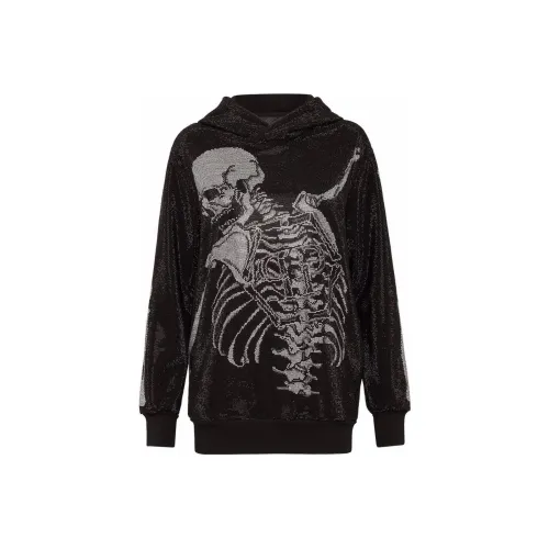 PHILIPP PLEIN Черный Женские Свитшоты