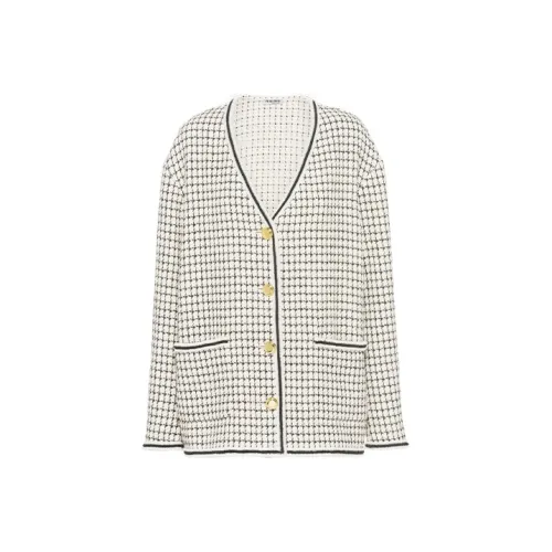 MIU MIU SS22 Куртки и Пальто Женские Белые