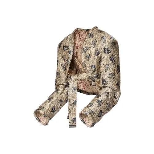 LOUIS VUITTON SS24 Куртки и Пальто Женские Коричневый