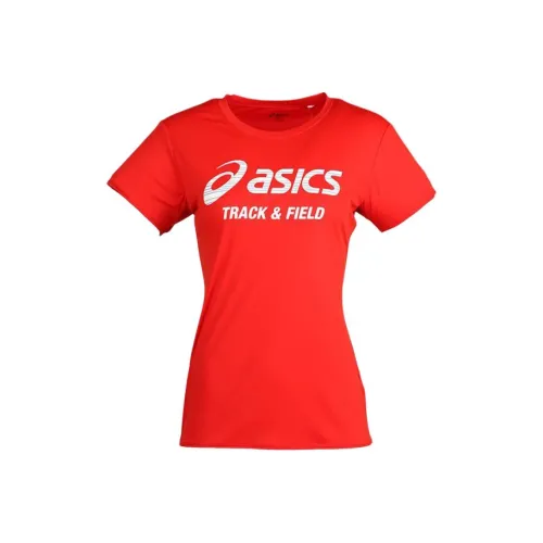 ASICS Red Женские T-рубашки