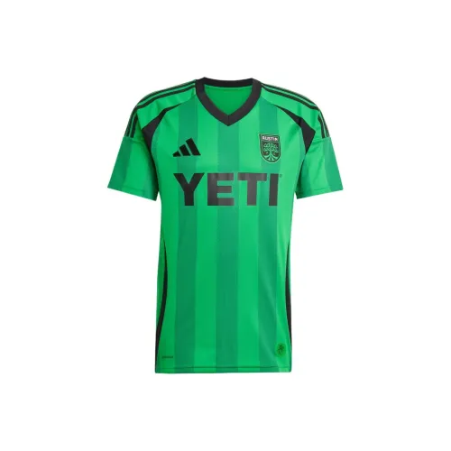 Adidas Austin FC Футбол Джерси Мужской True Зеленый