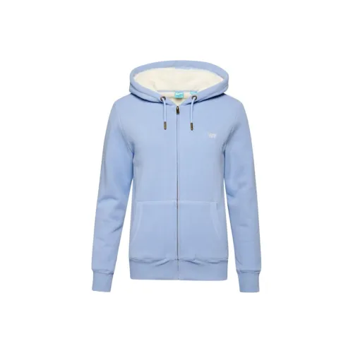 SUPERDRY Толстовка Женская Светло-Синяя