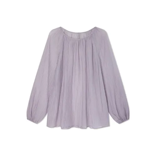 TKY SHOP Таро фиолетовый Женские Рубашки