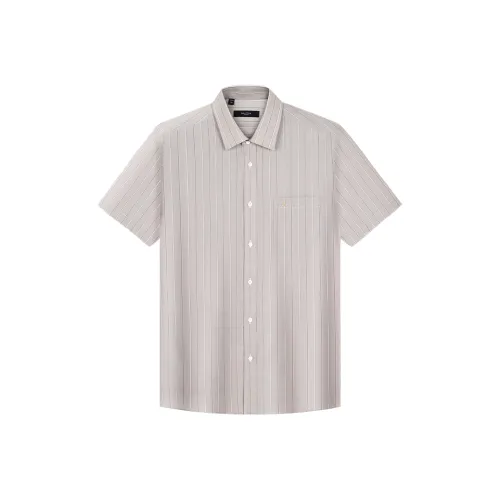 NAUTICA TAILORED Рубашка Мужская Хаки Полосы