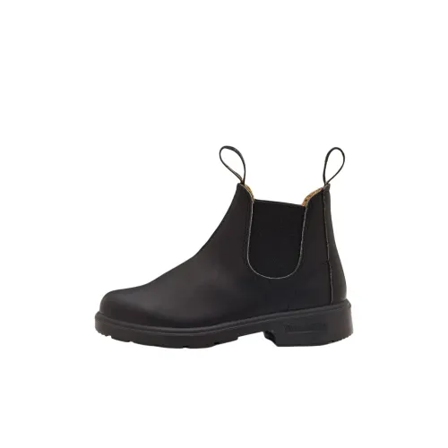 Blundstone Детские кожаные сапоги High Top Черные Kids