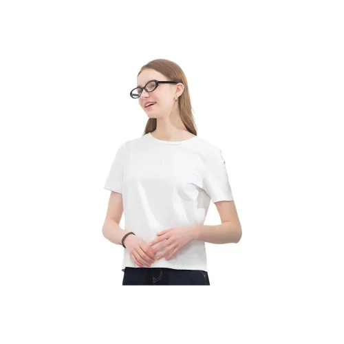 Lagogo T-Shirt Женская Натуральный Белый