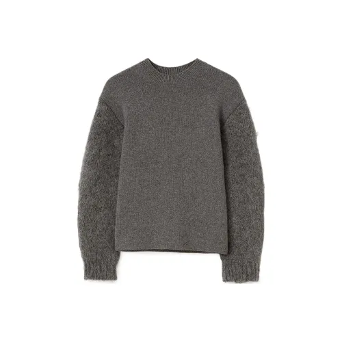 JIL SANDER Серый Женские Кашемировые Свитеры