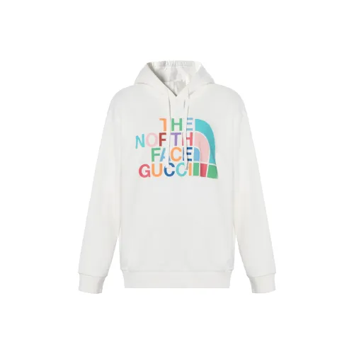 GUCCI x THE NORTH FACE FW22 Свитшот Женские Экрю