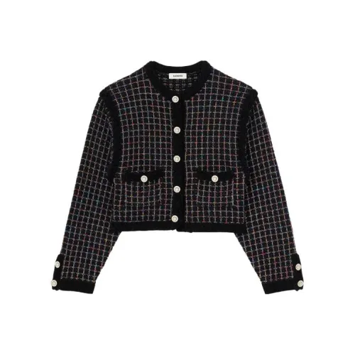 Sandro Черный Женский Трикотаж