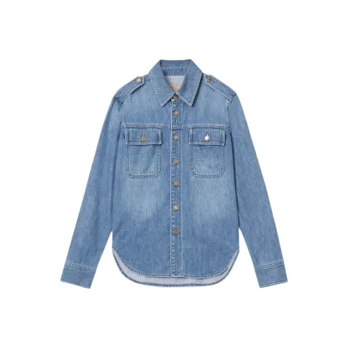 MICHAEL KORS FW24 Рубашка Женская Синяя