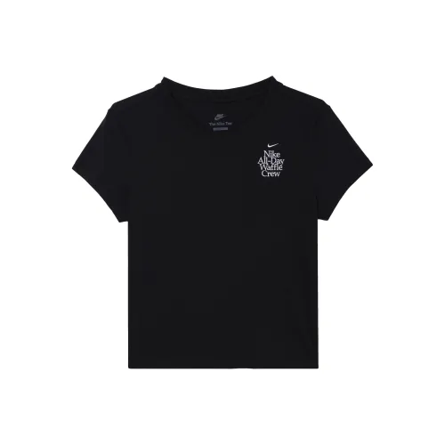 NIKE Черные Женские Футболки