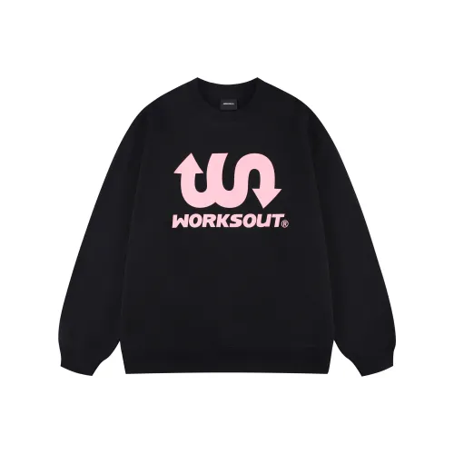 WORKSOUT Т-рубашка с оборванным рукавом унисекс