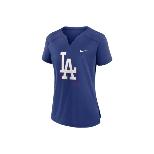 NIKE Синие Женские Футболки