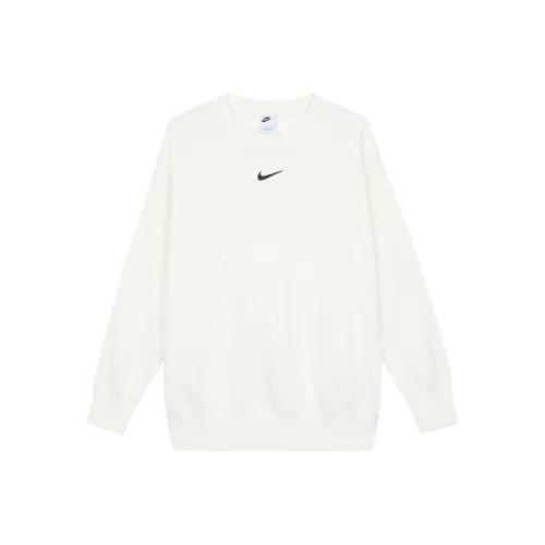 NIKE Парусный белый Женские Свитшоты